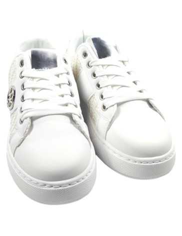 Deportiva de mujer para vestir, blanca - Timbos Zapatos