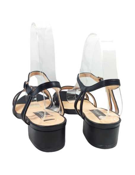 Zapato de tacón de vestir para mujer, negro - Timbos Zapatos