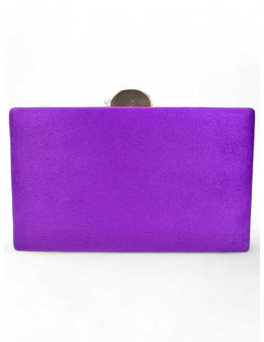 Clutch de fiesta color morado - Timbos Zapatos