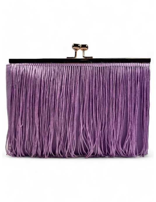 Clutch de fiesta color lila - Timbos Zapatos