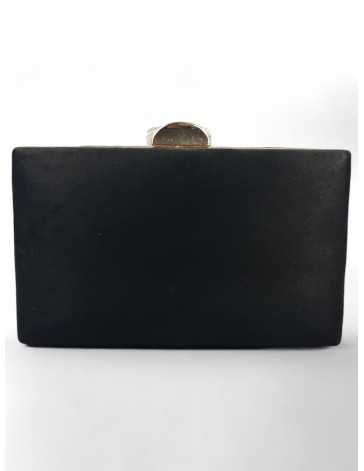 Clutch de fiesta color negro - Timbos zapatos