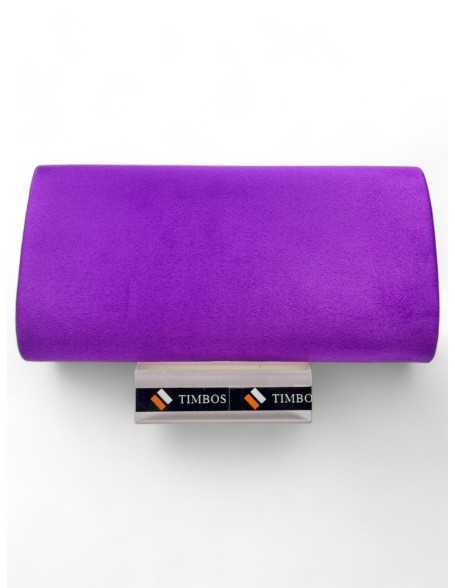 Bolso de fiesta tipo sobre en color lila - Timbos zapatos