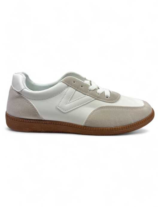 Deportiva de hombre color blanco- Timbos Zapatos