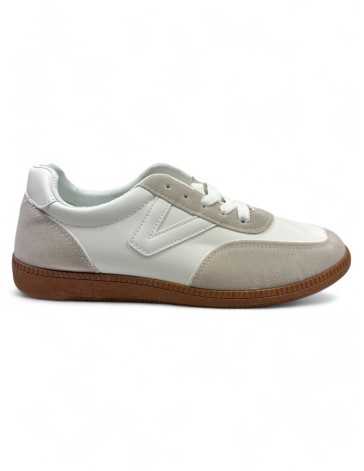 Deportiva de hombre color blanco- Timbos Zapatos