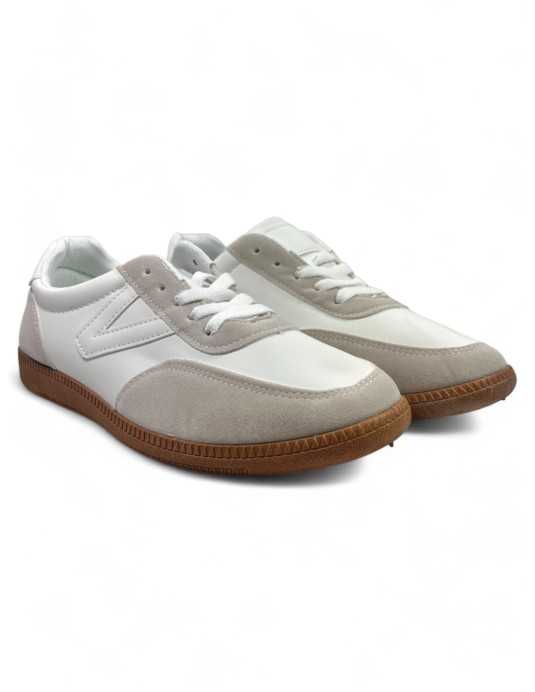 Deportiva de hombre color blanco- Timbos Zapatos