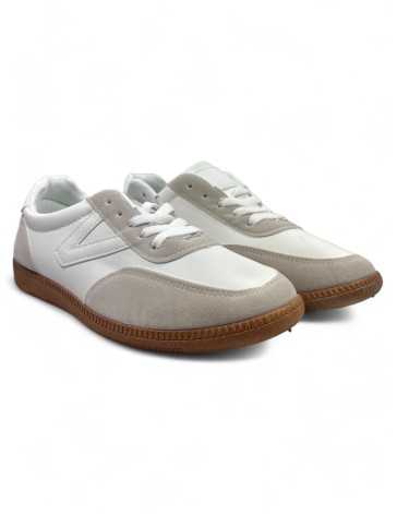 Deportiva de hombre color blanco- Timbos Zapatos