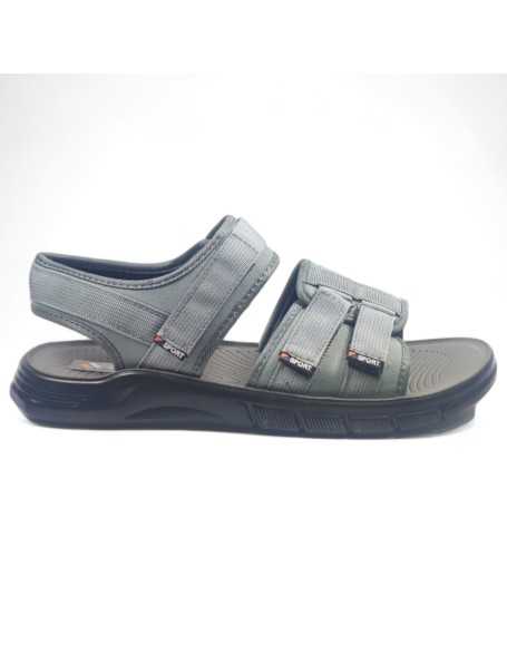 Sandalia hombre color gris - Timbos Zapatos