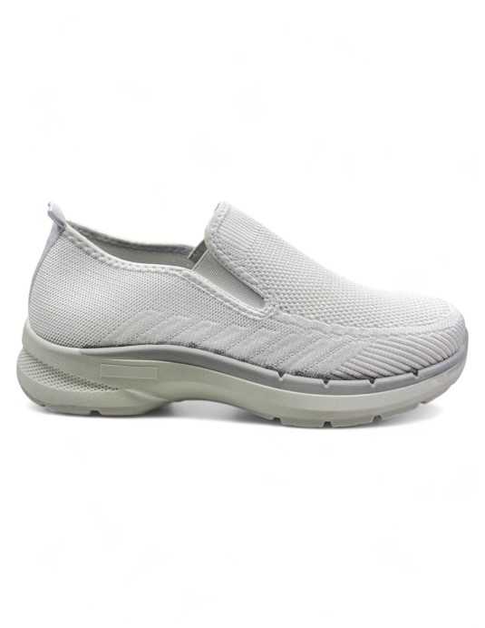 Mocasín cómodo de hombre color blanco - Timbos Zapatos