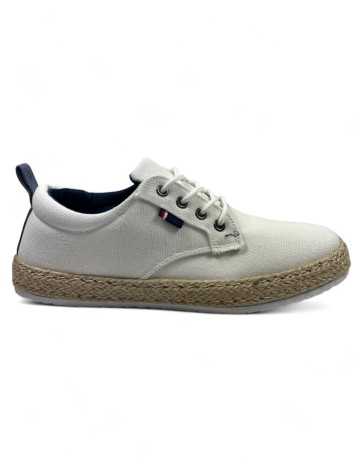 Alpargata esparto hombre color blanco - Timbos Zapatos