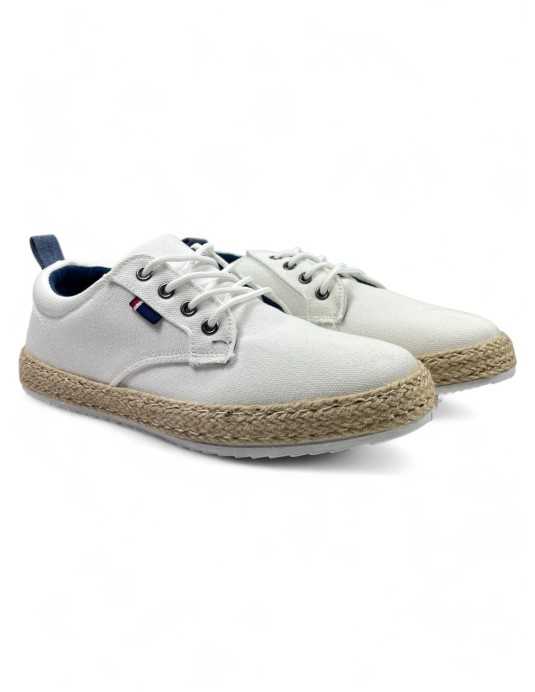 Alpargata esparto hombre color blanco - Timbos Zapatos