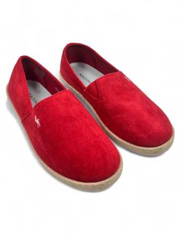Alpargata esparto hombre color rojo - Timbos Zapatos