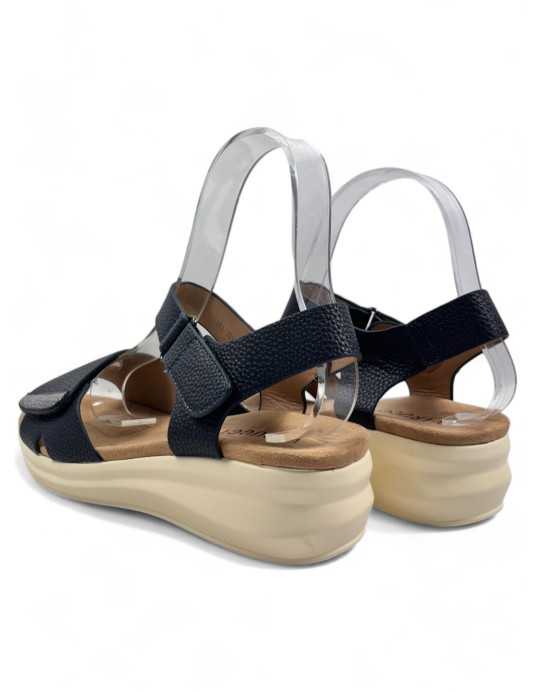 Sandalia cuña cómoda de verano marino - Timbos Zapatos