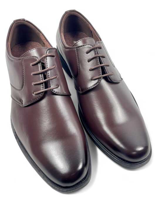 Zapato de hombre para vestir marron oscuro - Timbos Zapatos