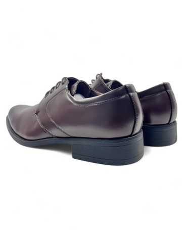 Zapato de hombre para vestir marron oscuro - Timbos Zapatos
