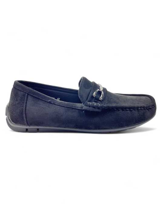 Mocasín cómodo de hombre color negro - Timbos Zapatos