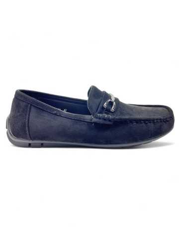 Mocasín cómodo de hombre color negro - Timbos Zapatos