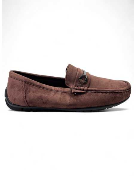 Mocasín cómodo de hombre color marron - Timbos Zapatos