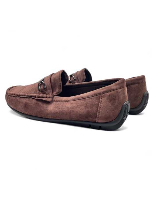 Mocasín cómodo de hombre color marron - Timbos Zapatos