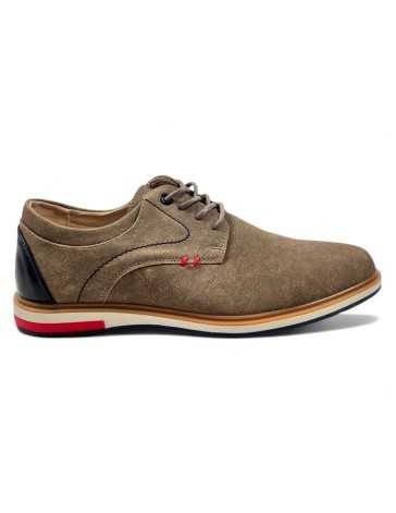 Zapato casual hombre color kaki - Timbos zapatos