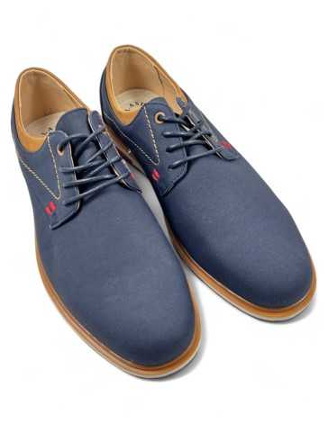 Zapato casual hombre color marino - Timbos Zapatos