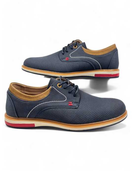 Zapato casual hombre color marino - Timbos zapatos