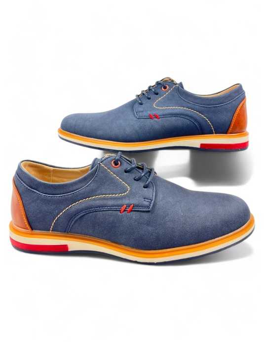 Zapato casual hombre color marino - Timbos zapatos