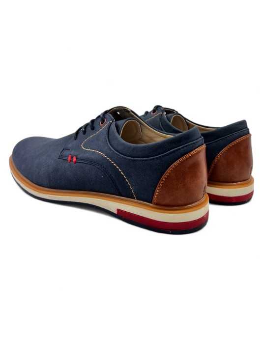 Zapato casual hombre color marino - Timbos zapatos