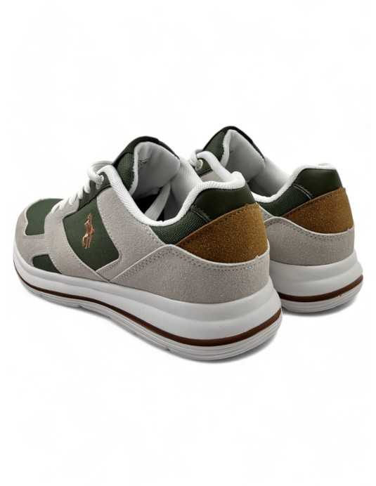 Deportiva de hombre para vestir en color verde - Timbos Zapatos