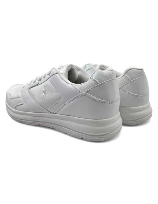 Deportiva de hombre para vestir en color blanco - Timbos Zapatos