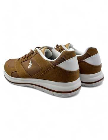 Deportiva de hombre para vestir en color camel - Timbos Zapatos