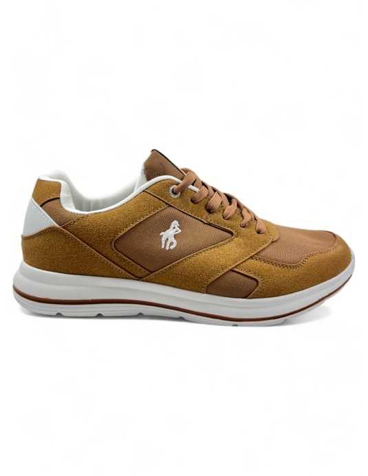 Deportiva de hombre para vestir en color camel - Timbos Zapatos