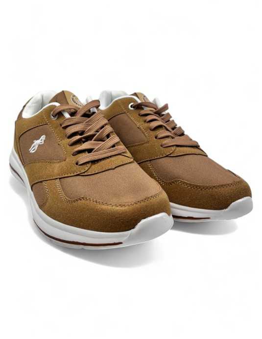 Deportiva de hombre para vestir en color camel - Timbos Zapatos