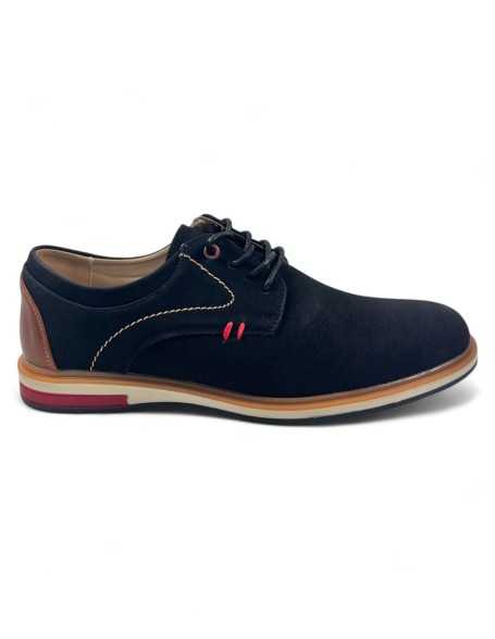 Zapato casual hombre color negro - Timbos zapatos