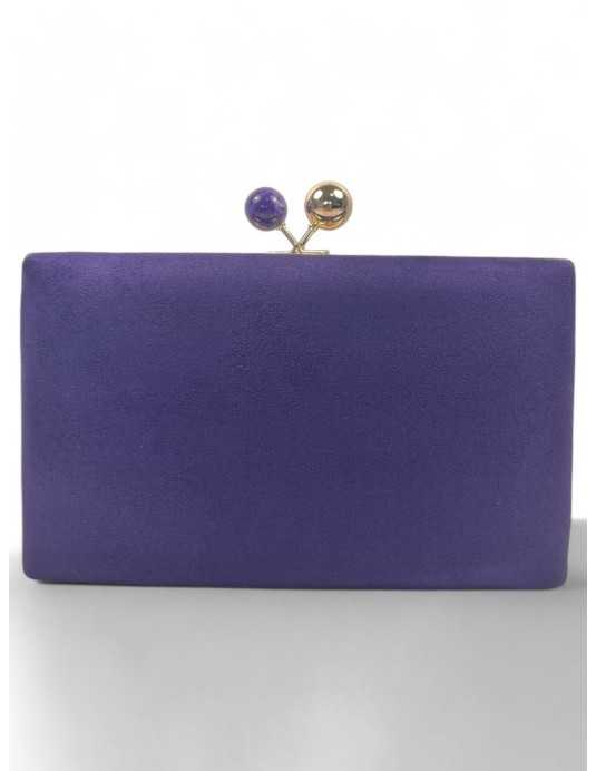 Clutch de fiesta color morado - Timbos Zapatos