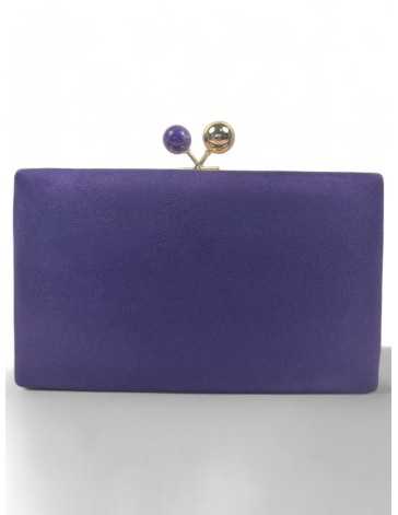 Clutch de fiesta color morado - Timbos Zapatos