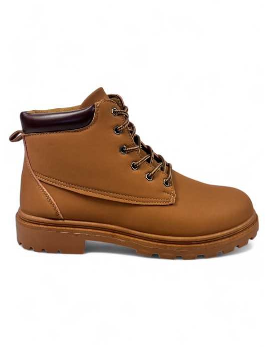 Botín para hombre color melocotón - Timbos zapatos