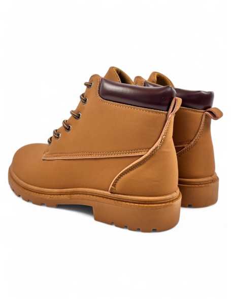 Botín para hombre color melocotón - Timbos zapatos