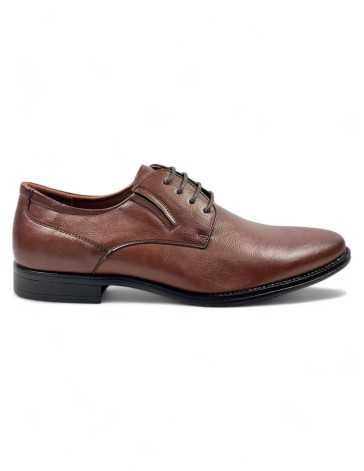 Zapato de hombre para vestir color cuero - Timbos zapatos