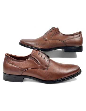 Zapato de hombre para vestir color cuero - Timbos zapatos