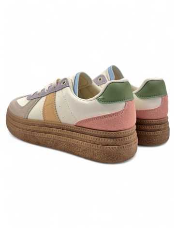 Deportiva de mujer color multicolor - Timbos Zapatos