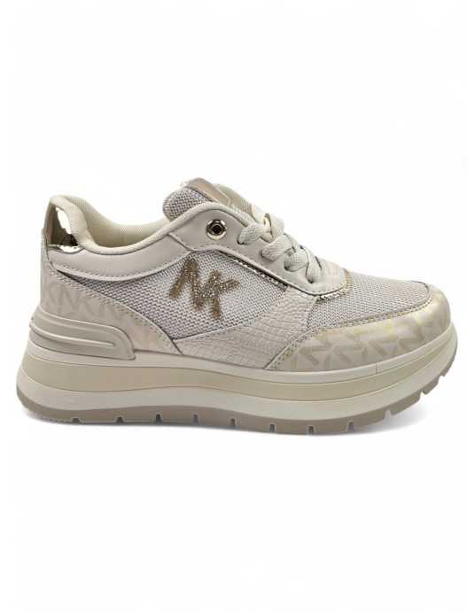 Deportiva de mujer color beige - Timbos Zapatos