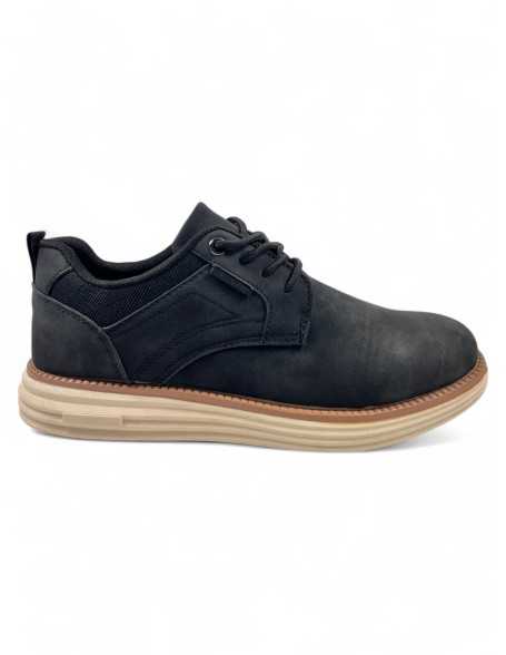 Zapato casual hombre color negro - Timbos zapatos