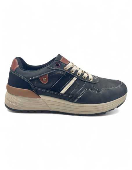 Deportiva de hombre para vestir en color negro - Timbos Zapatos