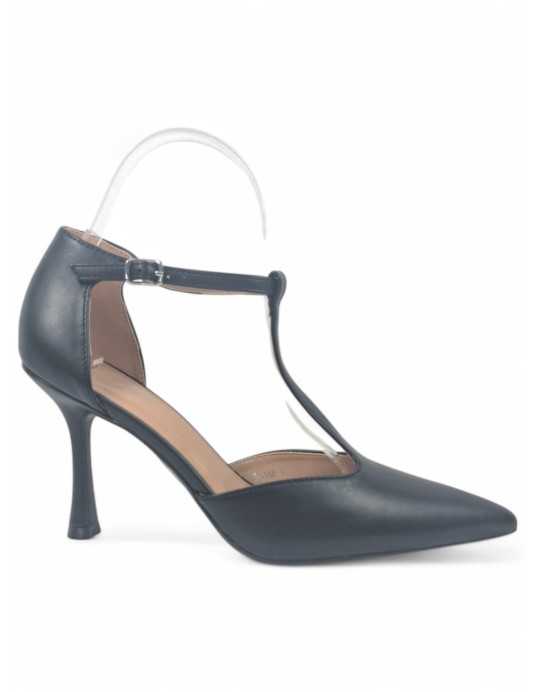 Salón con tacón negro de mujer - Timbos Zapatos Salón con tacón negro de mujer - Timbos Zapatos
